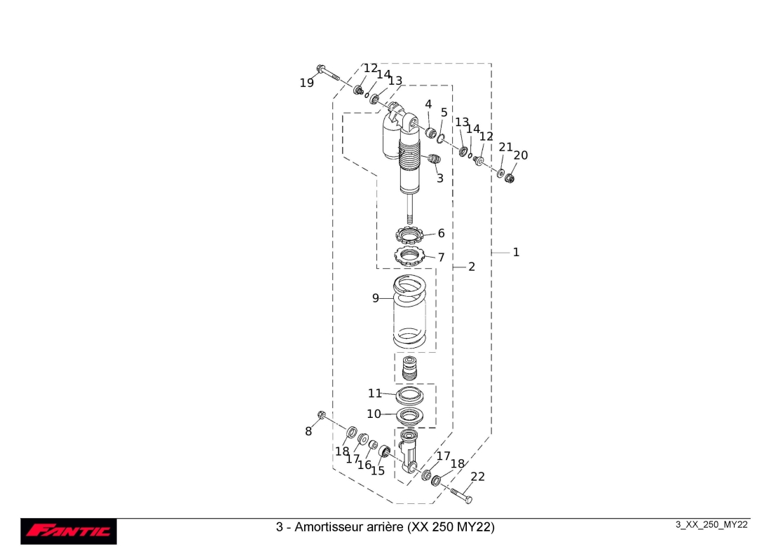 3 - Rear absorber