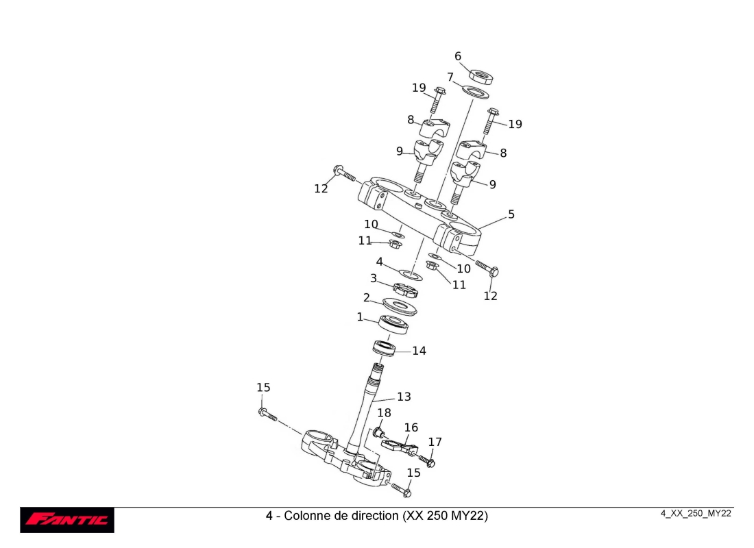 4 - Colonne de direction