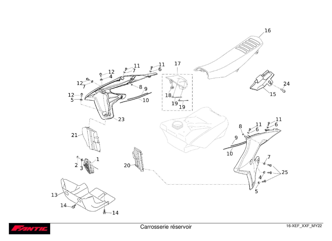 16 - Tank bodywork