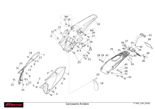 Rear Bodywork - FANTIC XXF 250 2022