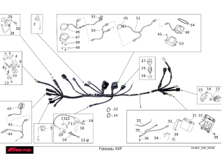 Faisceau - FANTIC XEF 250 2022