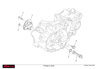 Oil pump - Fantic XXF 250 2022