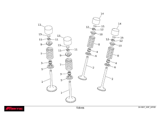 Valves - Fantic XXF 250 2022