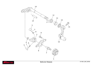 Selector - Fantic XXF 250 2022