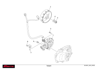 Flywheel - Fantic XEF 250 2022