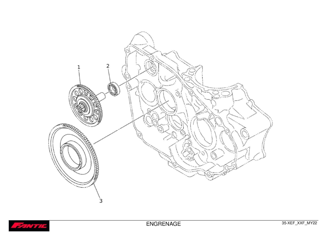 34 - Twin gear set