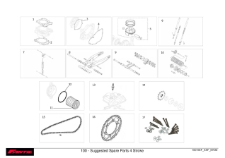 100 - Suggested Spare Parts 4 Stroke