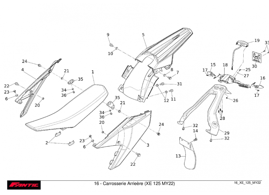 16 - Rear Bodywork