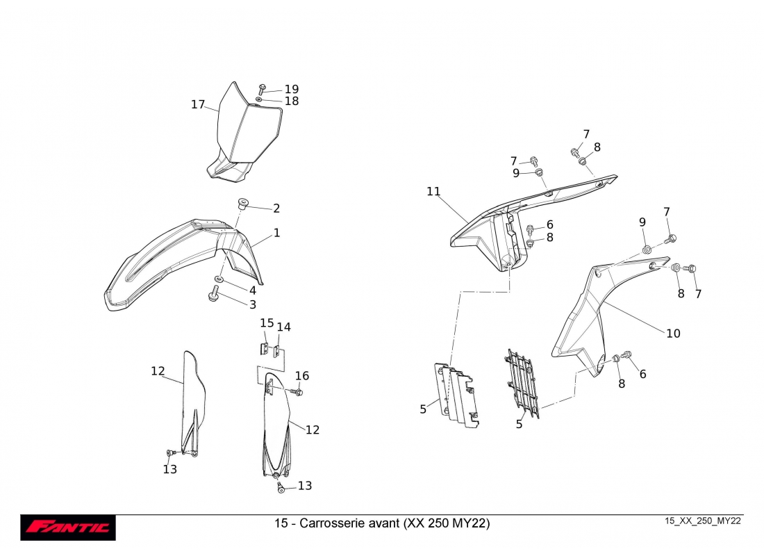 15 - Front bodywork