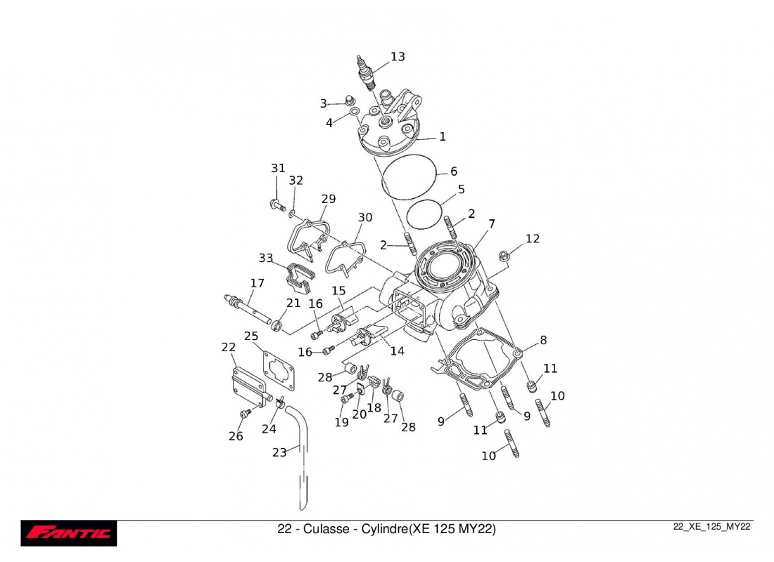 22 - Head - cylinder