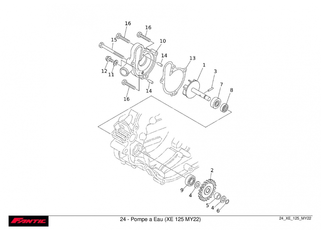 24 - Water pump