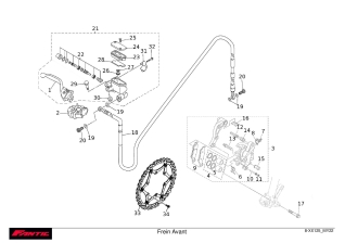 Front brake - FANTIC XX 125 EVO 2022