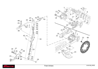 Rear brake - FANTIC XX 125 EVO 2022