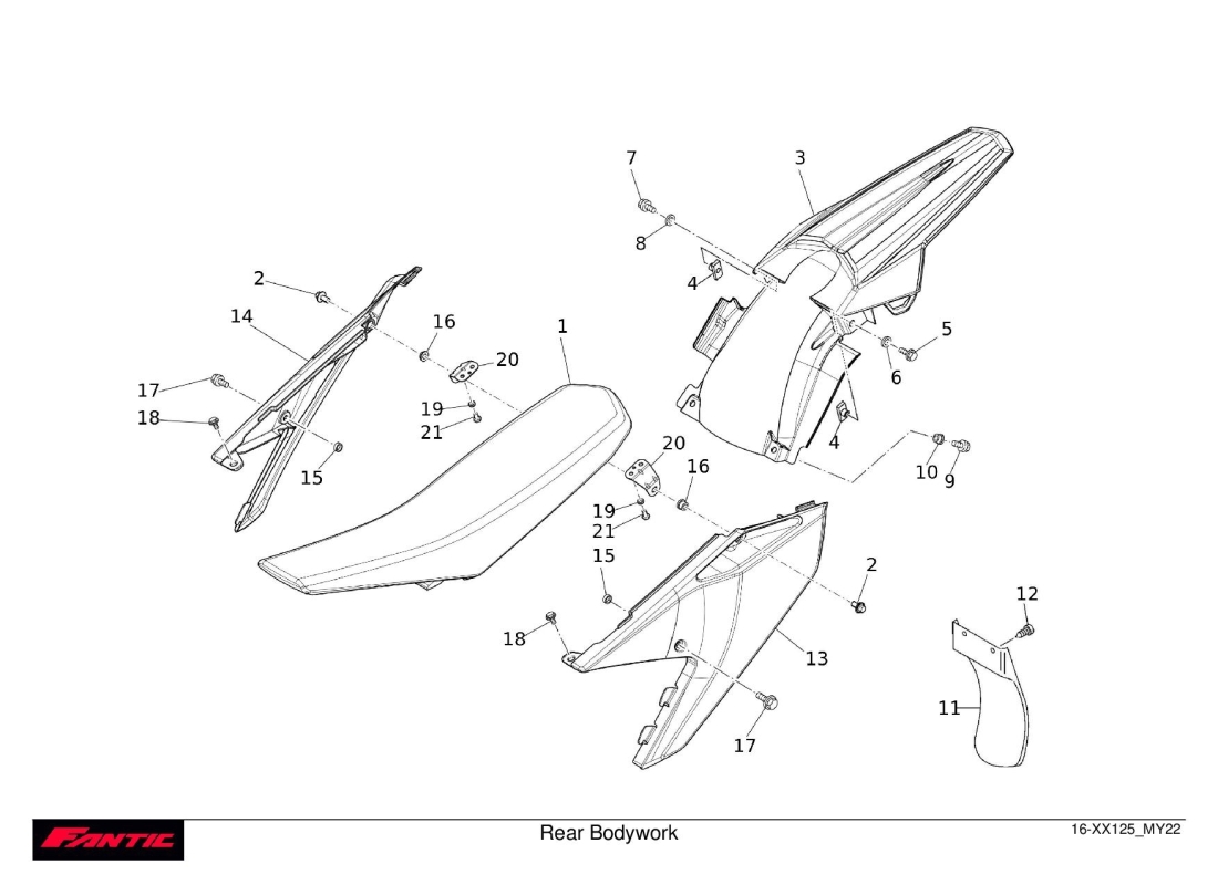 16 - Rear Bodywork