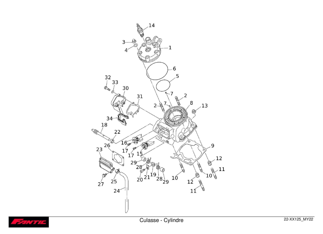 22 - Head - cylinder