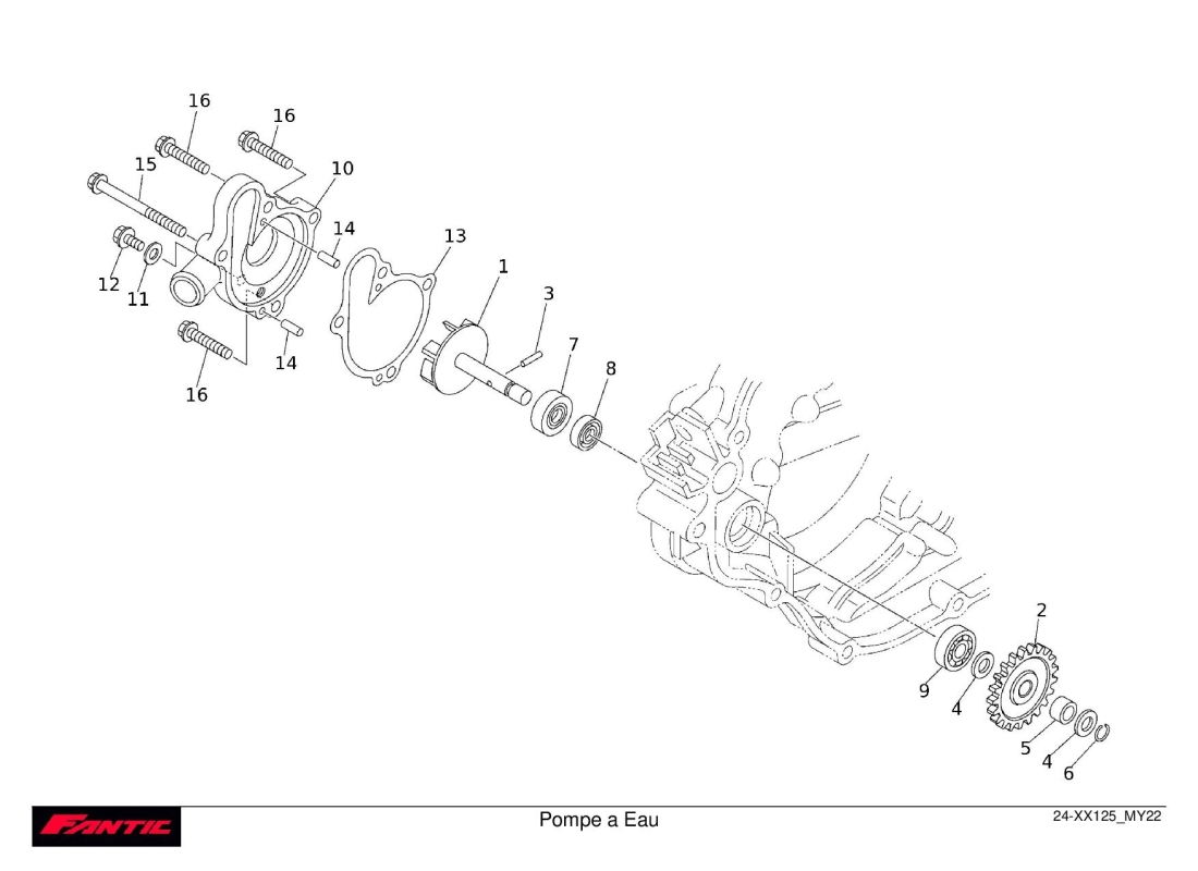 24 - Water pump