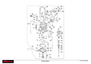 Carburetor - FANTIC XX 125 EVO