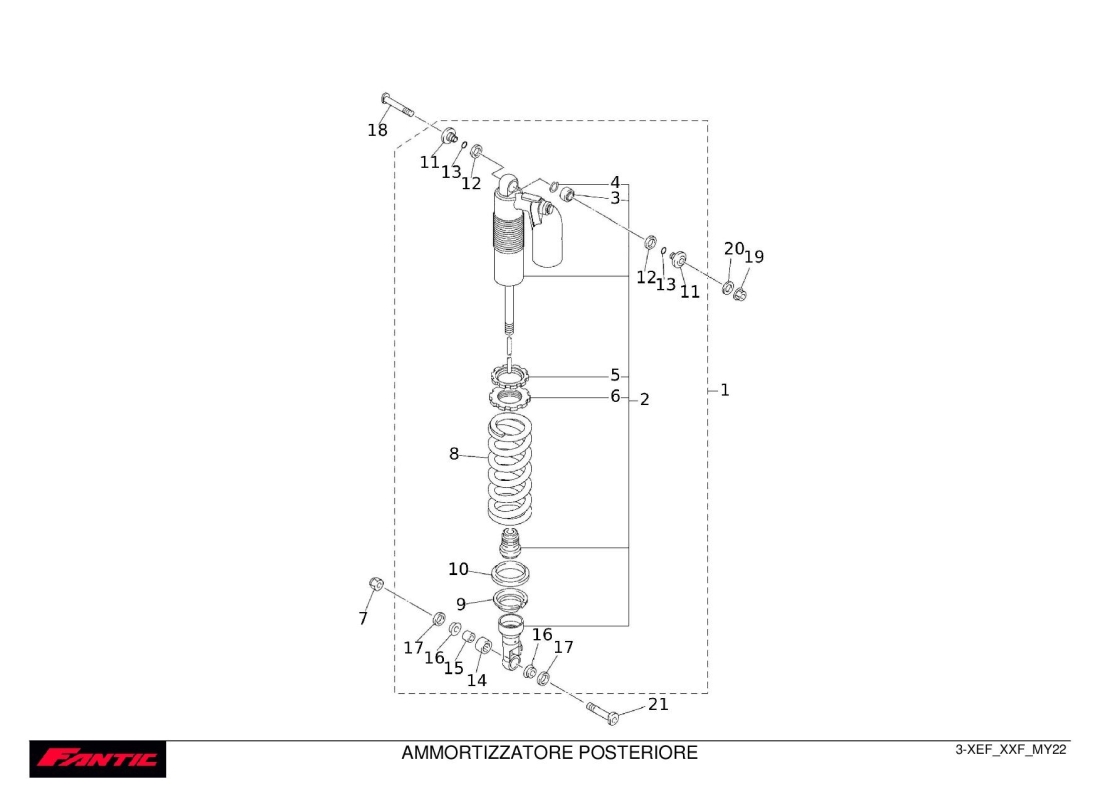 3 - Rear absorber