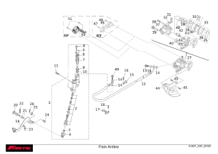Frein arrière - FANTIC XEF 250 2022